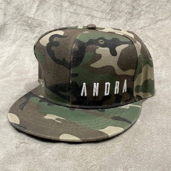 *NEW* Snapback Hat - ANDRA camo print - Picture 1 of 5